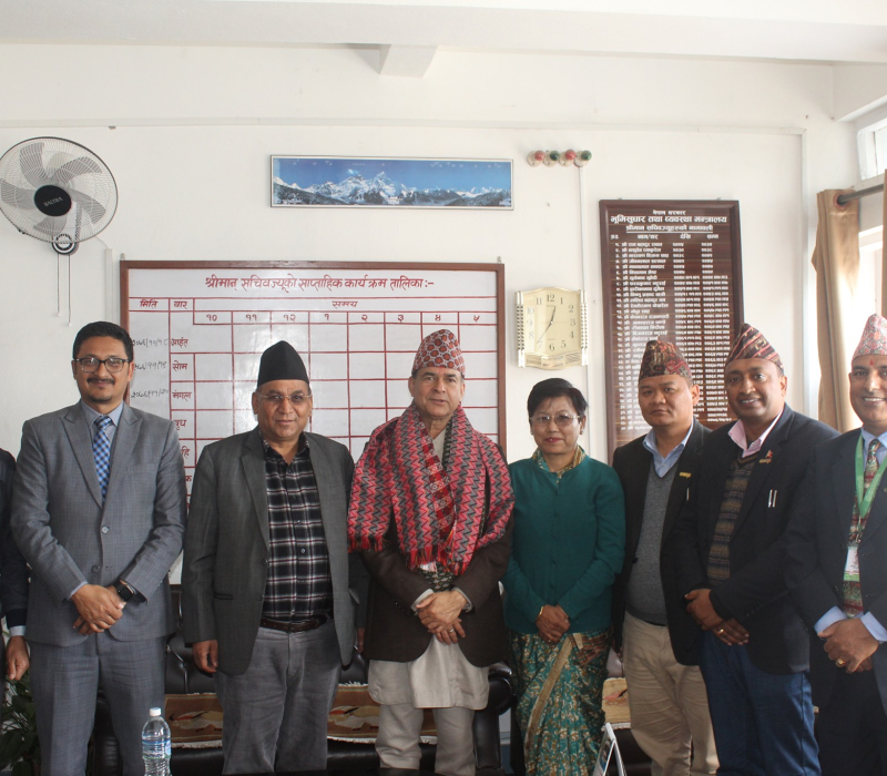 Gallery Image of Congratulations Letter to Newly Appointed Secretary by the Bank, 21st falgun, Kathmandu